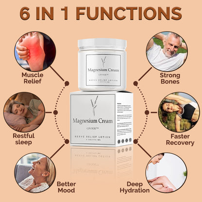 Official Store: GFOUK™ Magnesium Nerve Relief Lotion🌿✅Fast Pain Relief & Relaxation for Hands & Feet (Promotes Sleep & Soothes Muscles)