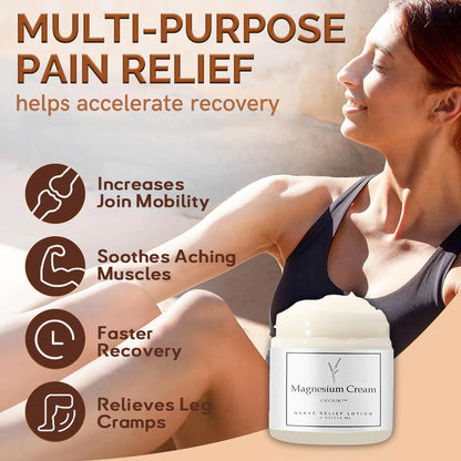 Official Store: GFOUK™ Magnesium Nerve Relief Lotion🌿✅Fast Pain Relief & Relaxation for Hands & Feet (Promotes Sleep & Soothes Muscles)