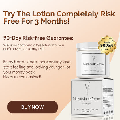 Official Store: GFOUK™ Magnesium Nerve Relief Lotion🌿✅Fast Pain Relief & Relaxation for Hands & Feet (Promotes Sleep & Soothes Muscles)